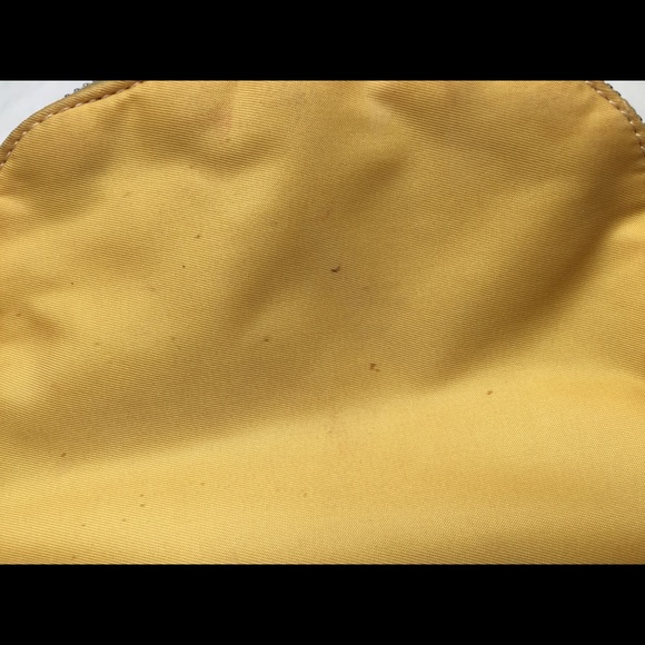 Dooney & Bourke Yellow Nylon Cosmetic Case - Picture 10 of 10